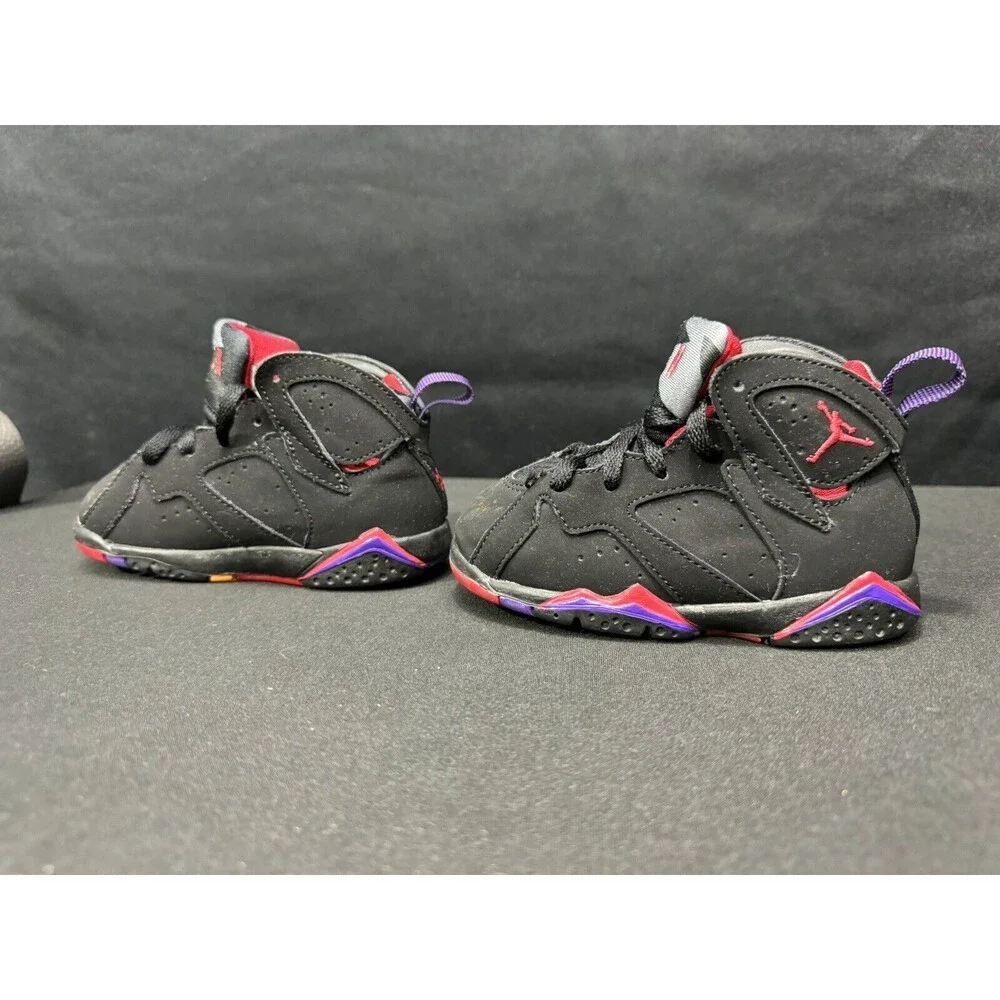 Jordan 7 Retro 304772-018 Size 7C Nike Boys Sneakers - Picture 2 of 9